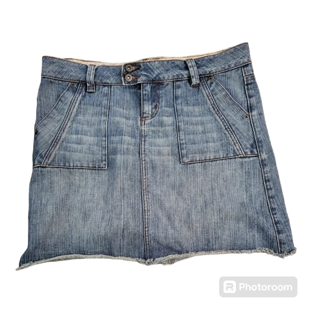 💕Vintage y2k SO denim skirt